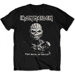 IRON MAIDEN - THE BOOK OF SOULS (WHITE CONTRAST) - TRIKO