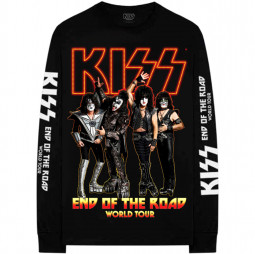 KISS - END OF THE ROAD TOUR (EX-TOUR WITH BACK & SLEEVE PRINT) (LS) - TRIKO