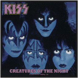 KISS - CREATURES OF THE NIGHT - NÁŠIVKA