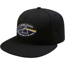 Pink Floyd - Unisex Snapback Cap: The Dark Side of the Moon Black Border
