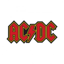 AC/DC - LOGO (CUT-OUT) - NÁŠIVKA