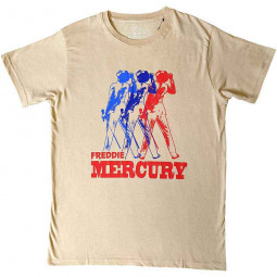 Freddie Mercury - Unisex T-Shirt: Multicolour Photo