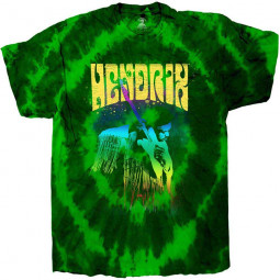 Jimi Hendrix Unisex T-Shirt: Hear The Vibe (Wash Collection) - TRIKO