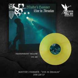 MASTERS HAMMER - LIVE IN ZBRASLAV (TRANSPARENT YELLOW) - LP