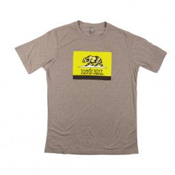 Ernie Ball CA Bear Green Flag T-Shirt triko