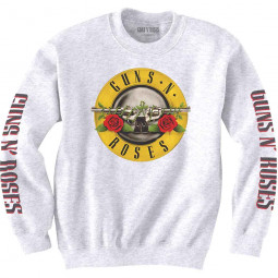 GUNS N' ROSES - CLASSIC TEXT & LOGOS (SLEEVE PRINT) - MIKINA