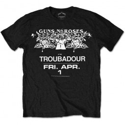 GUNS N' ROSES - TROUBADOUR FLYER - TRIKO