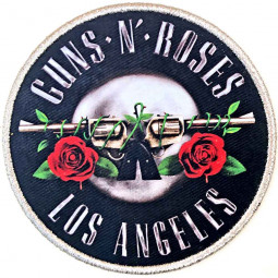 GUNS N' ROSES - LOS ANGELES SILVER - NÁŠIVKA