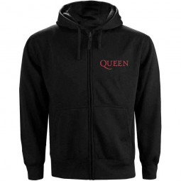 QUEEN - CLASSIC CREST (BACK PRINT) (ZIP) - TRIKO