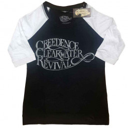 CREEDENCE CLEARWATER REVIVAL - DOWN ON THE CORNER (RAGLAN) (GIRLIE) - TRIKO