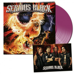 SERIOUS BLACK - VENGEANCE IS MINE (CLEAR VIOLETT VINYL) - LP