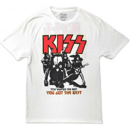 KISS - END OF THE ROAD YOU GOT THE BEST (BACK PRINT) - TRIKO