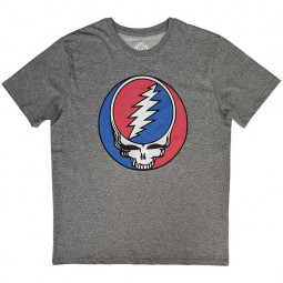 GRATEFUL DEAD - STEAL YOUR FACE CLASSIC (GREY) - TRIKO