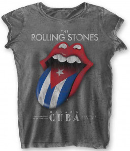 ROLLING STONES - HAVANA CUBA (BURNOUT) (GIRLIE) - TRIKO