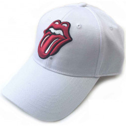 ROLLING STONES - CLASSIC TONGUE (WHITE) - KŠILTOVKA