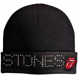 ROLLING STONES - STONES EMBELLISHED (BEANIE) - ČEPICE