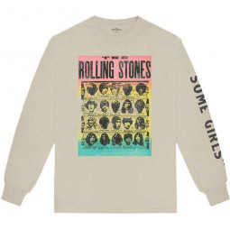 ROLLING STONES - SOME GIRLS (BACK & SLEEVE PRINT) (LS) - TRIKO