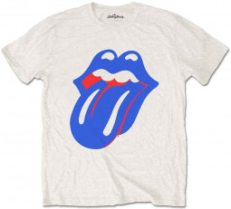 ROLLING STONES - BLUE & LONESOME 1972 LOGO (NATURAL) - TRIKO