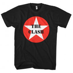 THE CLASH - STAR BADGE - TRIKO