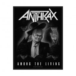 ANTHRAX - AMONG THE LIVING (BLACK/WHITE) - NÁŠIVKA