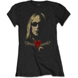 TOM PETTY - SHADES & LOGO (SOFT HAND INKS) (GIRLIE) - TRIKO