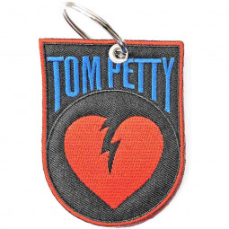 TOM PETTY - HEART BREAK (DOUBLE SIDED PATCH) - PŘÍVĚSEK