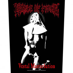 CRADLE OF FILTH - VESTAL MASTURBATION (BACK) - NÁŠIVKA