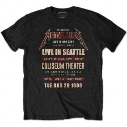 METALLICA - SEATTLE '89 - TRIKO