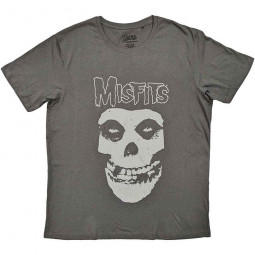 MISFITS - LOGO & FIEND (GREY) - TRIKO