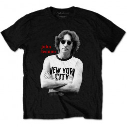 JOHN LENNON - NEW YORK CITY (BLACK & WHITE) - TRIKO