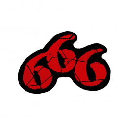 666 CUT-OUT - NÁŠIVKA