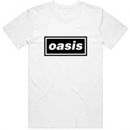 OASIS - DECCA LOGO (WHITE) - TRIKO