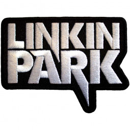 LINKIN PARK - WHITE LOGO (STANDART) - NÁŠIVKA