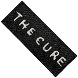 THE CURE - TEXT LOGO - NÁŠIVKA