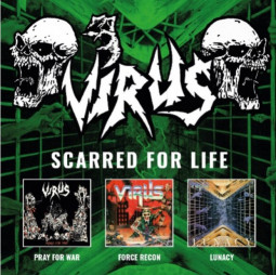 VIRUS - SCARRED FOR LIFE - 3CD