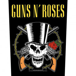 GUNS N' ROSES - SKULL & GUNS (BACK) - NÁŠIVKA