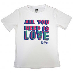 BEATLES - ALL YOU NEED IS LOVE (WHITE) (GIRLIE) - TRIKO