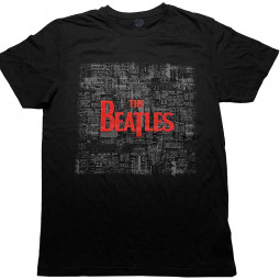 BEATLES - TICKETS & LOGO (HI-BUILD) - TRIKO