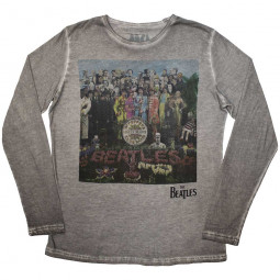 BEATLES - SGT PEPPER (WASH) (SILVER GREY) (LS) - TRIKO