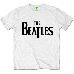 BEATLES - DROP T LOGO (WHITE) - TRIKO