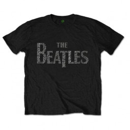 BEATLES - DROP T LOGO (SONGS) - TRIKO