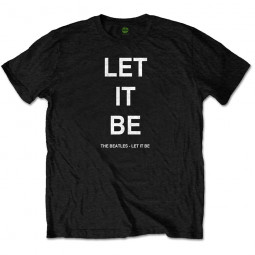 BEATLES - LET IT BE (BACK PRINT) - TRIKO