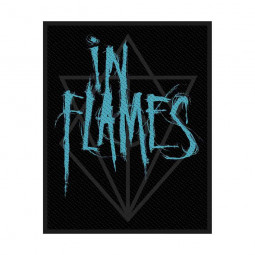 IN FLAMES - SCRATCHED LOGO - NÁŠIVKA