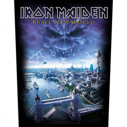 IRON MAIDEN - BRAVE NEW WORLD (BACK) - NÁŠIVKA