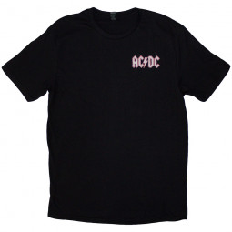 AC/DC - MINI LOGO DIRTY DEEDS (BACK PRINT) - TRIKO