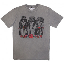 GUNS N' ROSES - HELL GROUP (STONE WASH) - TRIKO