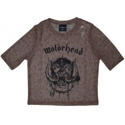 MOTORHEAD - WARPIG (MESH) (CROP TOP) (GIRLIE) - TRIKO