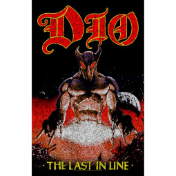 DIO - THE LAST IN LINE - TEXTILNÍ PLAKÁT