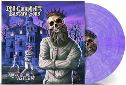 PHIL CAMPBELL AND THE BASTARD SONS - KINGS OF THE ASYLUM (WHITE/PURPLE)- LP