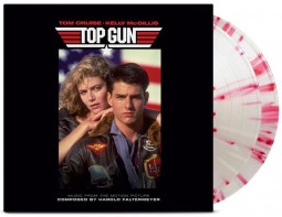 TOP GUN - SOUNDTRACK (HAROLD FALTERMEYER) (RED/WHITE SPLATTER VINYL) - 2LP